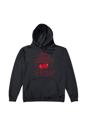 PEPSI VINTAGE CHERRY GRAPHIC - Kapuzenpullover - black