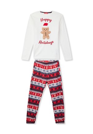 SET PESANTE NATALIZIO - Pigiama - bianco lana