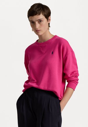 ISLAND FLEECE LONG SLEEVE SWEATSHIRT - Sweatshirt - bright pink