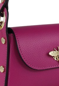 DrachenLeder Schoudertas - pink fuchsia