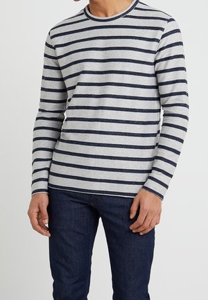 Striktrøje - dark blue