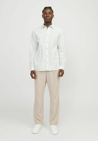 Jack & Jones JJESUMMER LINEN MIX SHIRT - Majica - soothing sea