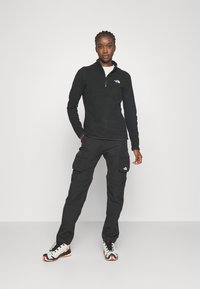 The North Face GLACIER 1/4 ZIP - Camisola de lã polar - black