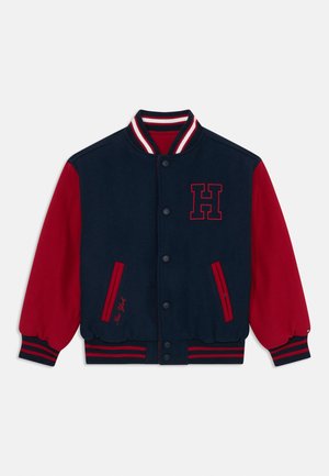 REVERSIBLE GRAPHIC UNISEX - Bomberjacke - dark night navy