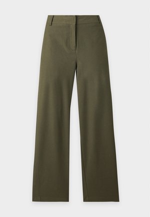 Vero Moda Curve, VMCSOFIA BARREL PANT - Stoffhose - forest night