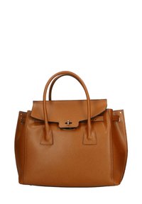 Handtas - p cuoio scuro dark cognac