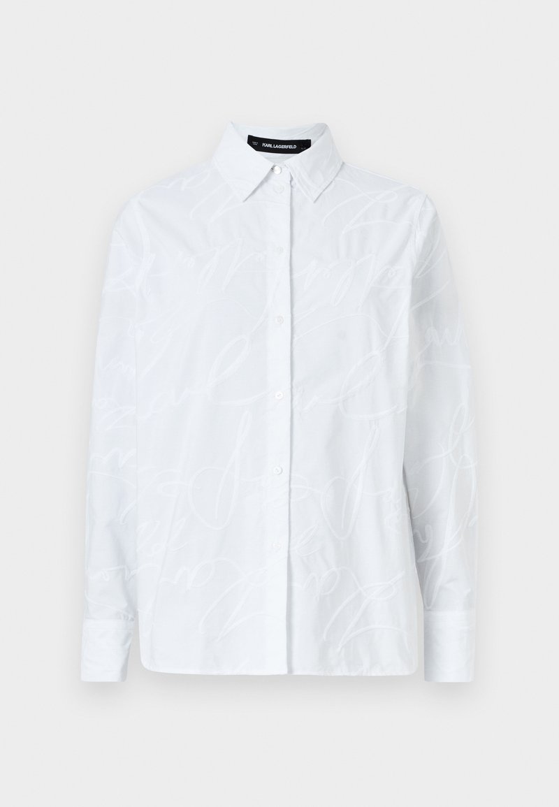 Karl Lagerfeld Overhemdblouse wit