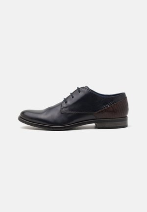 Smart lace-ups - dark blue