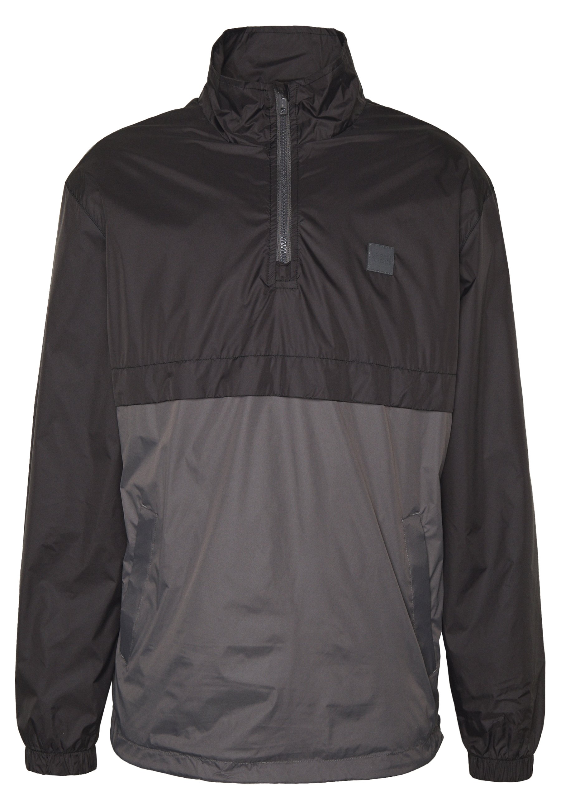 collared windbreaker