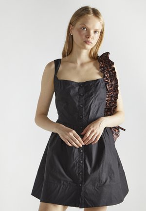 CORSET - Blusenkleid - black