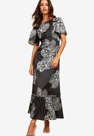 Friends Like These FLUTTER SLEEVE PRINTED SUMMER - REGULAR FIT - Maksimekko - black floral