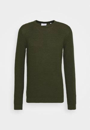 STRUCTURE - Strickpullover - army