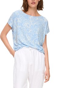 s.Oliver T-shirt print - himmelblau