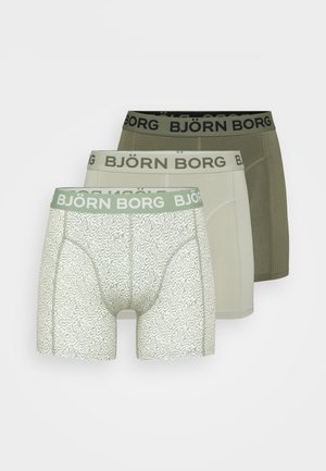 3 PACK - Boxer brief - green/white/olive