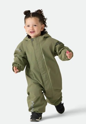 Isbjörn of Sweden, ISBJÖRN PUDDLE SKALOVERALL UNISEX - Regndragt - green