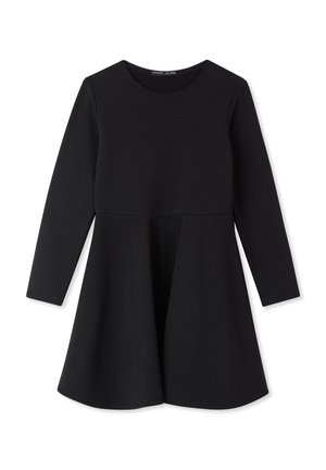 Vestito di maglina - nero