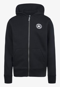 Converse Sudadera con cremallera - black