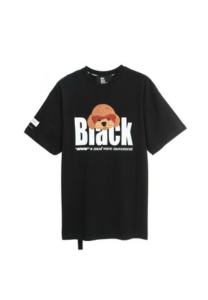Camiseta estampada - black