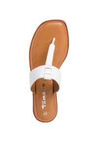 Tamaris T-bar sandals - white
