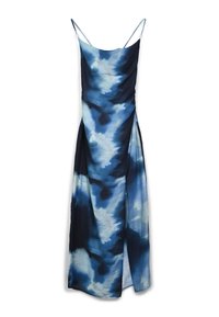 Calliope LUNGO SCIALLATO FANTASIA SFUMATA - Maxikleid - var blu notte