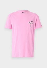 SIGNATURE CITY TEE UNISEX - Tricou cu imprimeu - carnival pink