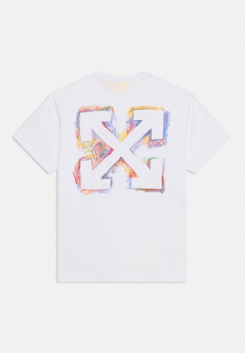 Off-White ARROW PENCIL TEE UNISEX - Print T-shirt - white — photo 2