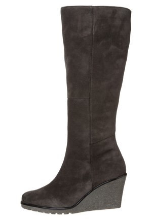Botas de cuña - dark grey