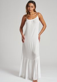 South Beach CRINKLE VISCOSE CAMI MAXI - Jurk - white