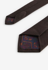 Next REGULAR SET - Nosinaitė į švarko kišenę - brown navy blue navajo style