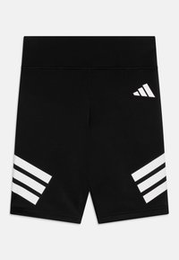 adidas Performance - ALL SPORTS OPTIME BIKER JUNIOR UNISEX - Leggingek - black/white Miniatűr kép 1
