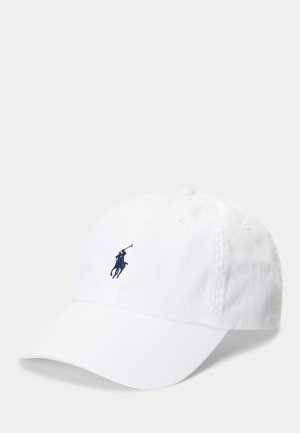 Polo Ralph Lauren THE ICONIC COTTON CHINO BALL CAP - Cap - white/ newport navy