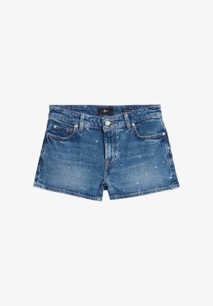 7 for all mankind, 7 FOR ALL MANKIND SHORTS SHORTS - Denim shorts - light blue