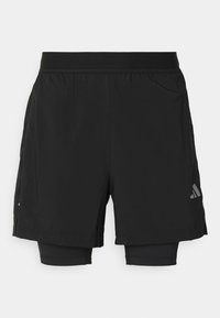 GYM 2-IN-1 - Pantalón corto de deporte - black