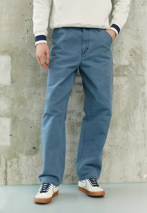 SINGLE KNEE PANT DEARBORN - Püksid - storm blue faded