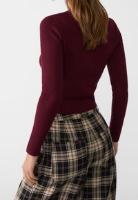 Stradivarius Kardigan - bordeaux