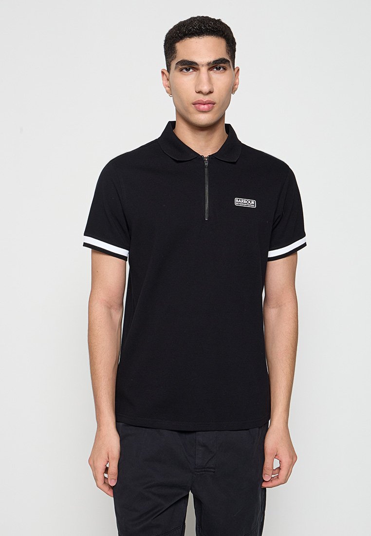 Barbour International Poloshirt zwart