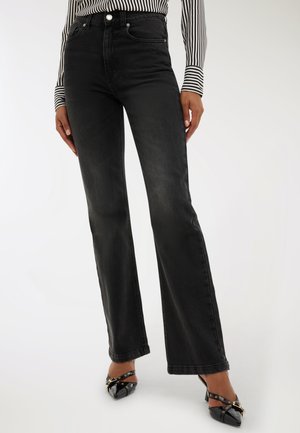 Jeans bootcut - nero denim