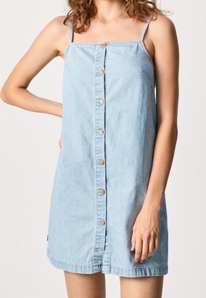 Denní šaty - light-blue denim