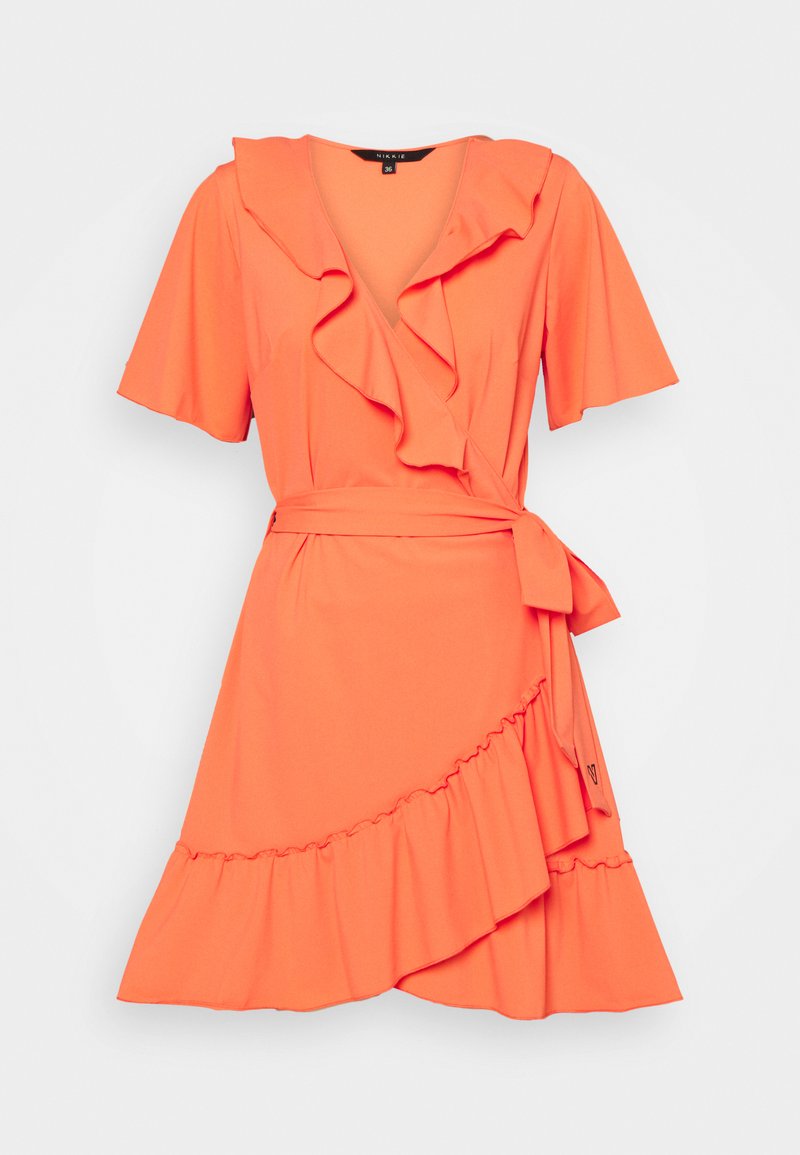 NIKKIE Jerseyjurk oranje NIKKIE Jerseyjurk oranje