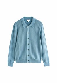 REGULAR FIT BUTTON-THROUGH  - Cardigan - blue