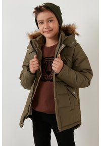 LELA REGULAR FIT - Winterjas - dark khaki