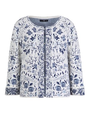 ANDALUSIA PATTERN - Chaqueta de punto - white