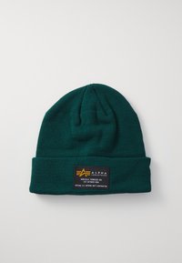 Alpha Industries CREW BEANIE UNISEX - Kapa - force green