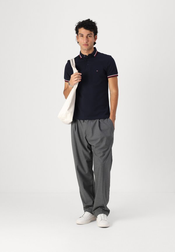 TIPPED SLIM FIT  - Polo shirt - desert sky4