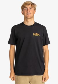 Billabong DREAMY PLACE SS - Camiseta estampada - blk