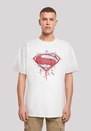 DC COMICS SUPERMAN GEO - Print T-shirt - white