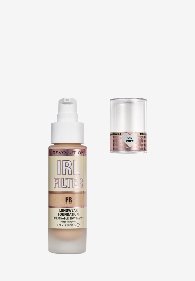 Makeup Revolution - IRL FILTER LONGWEAR FOUNDATION - Base de maquillaje - f8, Ampliar