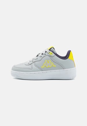 UNISEX - Sneakers laag - light grey/green lime