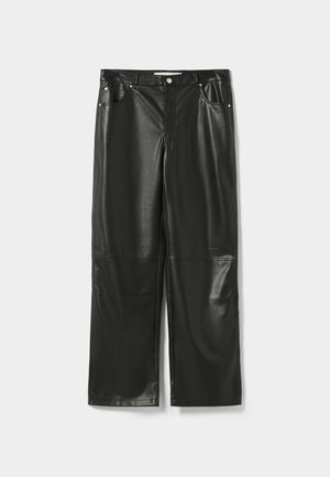 STRAIGHT FIT - Broek - black
