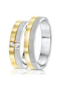 Lucardi PARIJS - Ring - silver coloured and gold coloured
